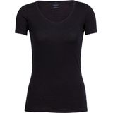 Icebreaker Siren SS Sweetheart Dames Thermoshirt - Black - L