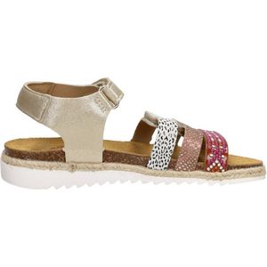 Develab 44334 - MeisjesSandalenKindersandalen - Kleur: Metallics - Maat: 28