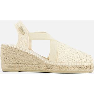 Toni Pons Terra AD Espadrilles beige Textiel - Dames - Maat 40