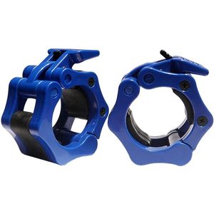Klemmen voor Olympische halterstangen - 50 mm Clips voor Krachttraining en Fitness
