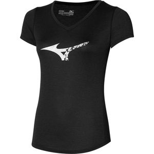 Mizuno Impulse Core RB t-shirt dames | Zwart / Wit (Maat: S)