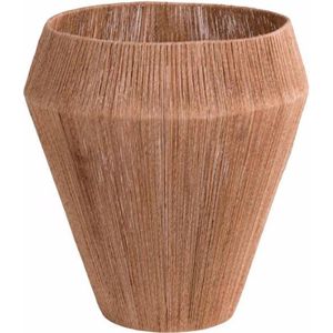 Plantenbak - Plantenpot - Grote bloempot - Naturel - Hué Jute Ø42 x H46 cm