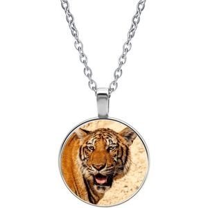 Ketting Glas - Tijger