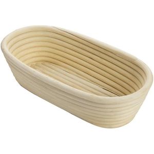 Westmark ovalen rijsmandje uit vlechtwerk 27.5x14x7.1cm