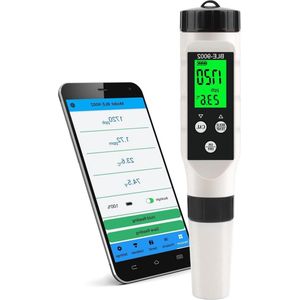 Waterkwaliteitstester ABS H2-meter Hoge Nauwkeurigheid - Gevoeligheidssonde - LCD-achtergrondverlichting - ATC - Aquaria .