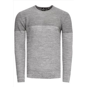 RustyNeal - Heren Trui - Grijs - Longsleeve - Ronde Hals