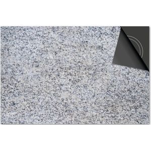 Inductie beschermer 71x52 - afdekplaat inductie mat - Dietrix Kookplaat beschermer - DELUXE - Beton - Graniet gespikkeld licht