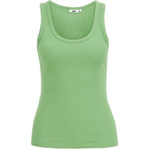 WE Fashion Dames singlet van ribstof