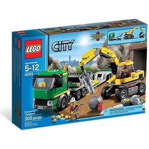 LEGO City Graafmachinetransport - 4203