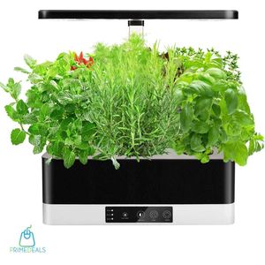 Kweekbak - Keuken Kruidentuin - Kitchen Garden - Binnen Moestuin - Hydrocultuur Kweeksysteem - Moestuin - Kruidentuin - Keukentuin - Kweektuin - Smart Indoor Garden - Slimme Binnentuin - Dimbare LED Verlichting - Verstelbaar