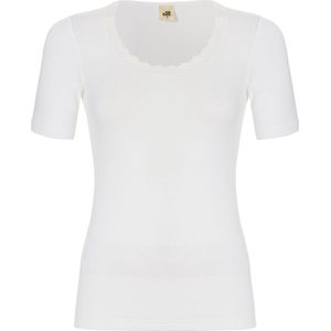 thermo t-shirt met kant snow white voor Dames | Maat L