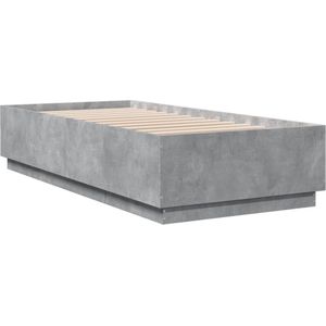 vidaXL-Bedframe-bewerkt-hout-betongrijs-90x200-cm