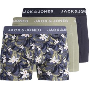 JACK&JONES ADDITIONALS JACMASON FLOWER TRUNKS 3 PACK Heren Onderbroek - Maat XXL