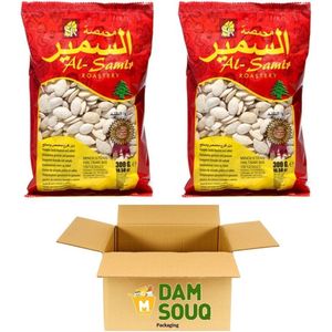 Damsouq® Multipak Al Samir Pompoenpitten (Geroosterd&Gezouten) (2x 300 Gram)