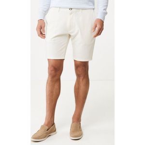 Stretch Chino Shorts Mannen - Off White - Maat L