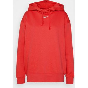 NIKE W NSW PHNX FLC OS PO HOODIE Dames Sporttrui - Rood - Maat XL