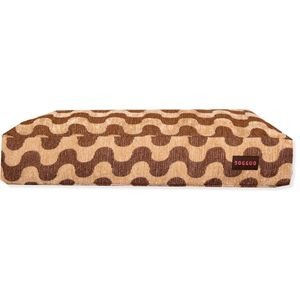 Dogguo Wavey Bed Bruin&Beige - Hondenmatras - Xl