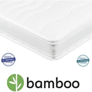 Topper Bamboo Nasa - Traagschuim Hybride 160x210x12