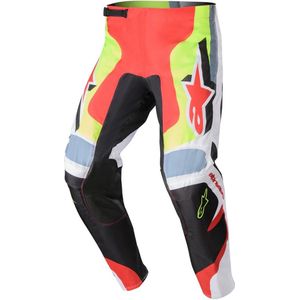 Alpinestars Fluid Agent Pants Black Mars Red Yellow Fluo 32 - Maat - Broek