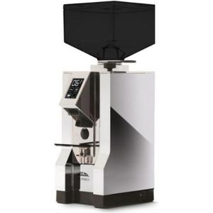 Eureka Mignon Turbo (16CR) koffiemolen chroom/chroom met 1 kg Koepoort Koffie koffiebonen