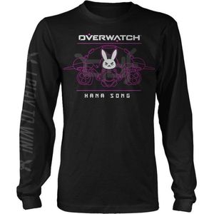 OVERWATCH - Battle Meka D.VA T-Shirt met lange mouwen