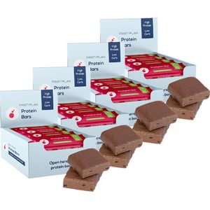 Protiplan | Heavenly Protein Bar | Chocolate Cherry | 64 stuks | 64 x 45 gram | Eiwitrepen | Koolhydraatarme sportvoeding | Afslanken met Proteïne repen