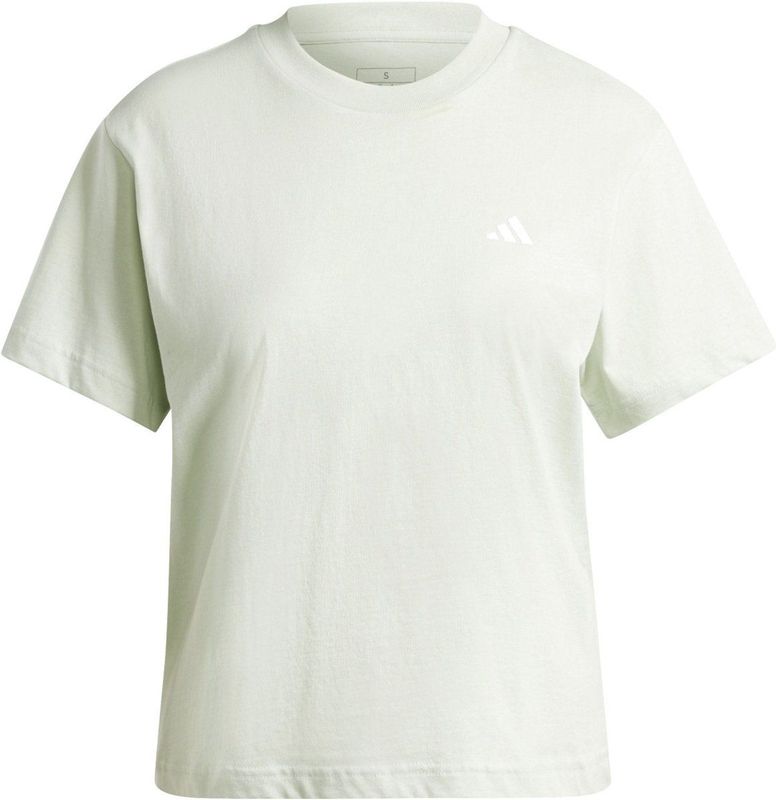 ADIDAS - w sl t - Sport t-shirt korte mouw dames - Groen-Multicolour