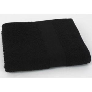 Viva handdoek zwart 50 x 100 cm
