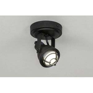 Kleine Zwarte Led Spot / Plafondspot / Wandspot.