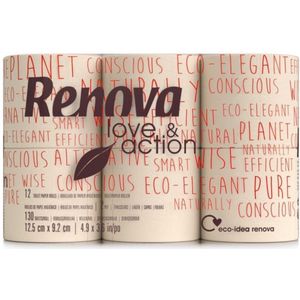 Renova Love&Action 12R Toiletpapier