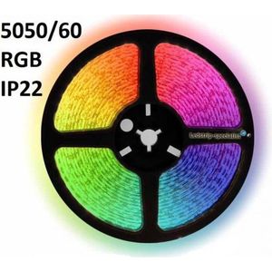 LED- Strip- WhyLed IP22-24V 5 METER 5050/60 10MM RGB