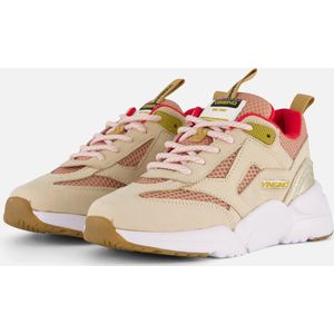 Vingino Odilia Lifestyle Runners Sneakers beige - Dames - Maat 34