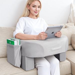 Ergonomisch Leeskussen met Verstelbare Hoogte voor Volwassenen - Comfortabele Gaming- en Werkkussen voor Bed en Bank