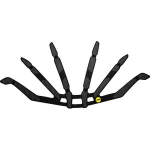 CUBE Helmkussen Heron MIPS A-L - Helmpad voor in fietshelm - Helmpolster - 6 mm - Zwart