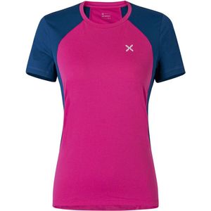 Montura Sliding T-shirt Met Korte Mouwen Blauw,Roze S Vrouw