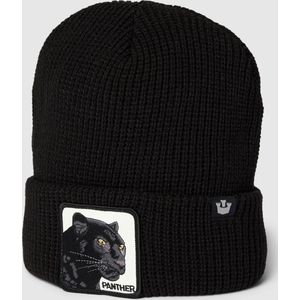 Goorin Bros - Black Panther Beanie - Black - Winter '23 Collection - Muts Heren - Muts Dames - Mutsen