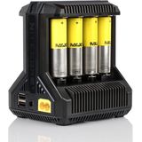 Nitecore batterijlader i8 - Intellicharge