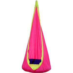 Rijoka Hangnest Cocoon Kinderen - Hangzak - Met Kussen voor Comfort - Kinderhangmat Roze