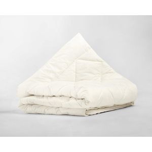 Sleeptime Percal Wollen - Enkel Dekbed - Tweepersoons - 200x220 - Creme