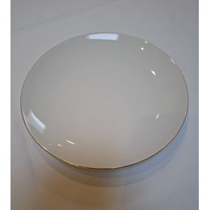 Rosenthal Thomas Medaillon goud dessertbord 21 cm Glansgoldband 2 mm