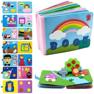 B-care Busy Board Boek - Activiteiten Boek - Activiteitenbord - Educatief, Motoriek en Sensorisch Speelgoed - Babyboekje - Speelgoed Voor Peuter 1, 2, 3 en 4 Jaar - Montessori Speelgoed