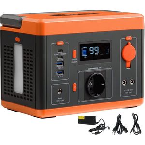 Jemaison® Powerstation draagbaar - 9 Ingangspoorten - Powerastations - USB - 2900mAh - Powerbank zonneenergie - 300W