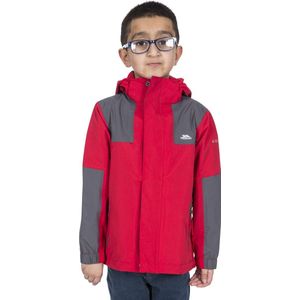 Trespass Childrens Boys Farpost Waterproof Jacket (Red)