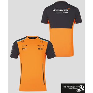 Mclaren Teamline Shirt Oranje 2024 M - Lando Norris - Oscar Piastri