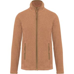 Jas Dames XXL Kariban Lange mouw Camel Heather 100% Polyester