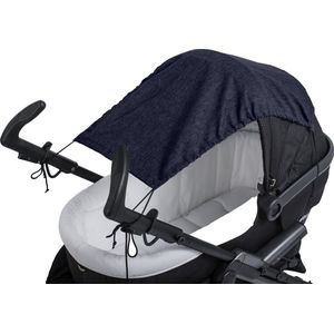 Altabebe - Universele UV-zonnescherm Lifeline voor kinderwagens - Blauw - maat Onesize