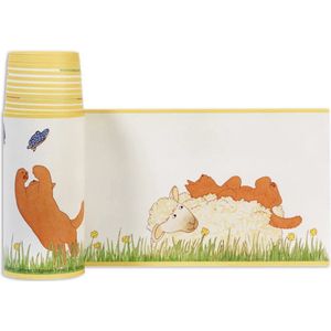 Dikkie Dik Behangrand - Behang Babykamer - Behang Kinderkamer - Kinderbehang - 5M.