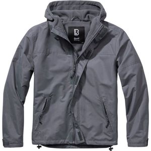 Brandit - Frontzip Windbreaker jacket - 5XL - Grijs