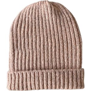 ASTRADAVI Beanie Hats - Muts - Warme Skimutsen Hoofddeksels - Trendy Winter Mutsen - Lichtroze