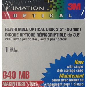 Imation Optical Rewritable Optical Disk 3,5"" 640MB